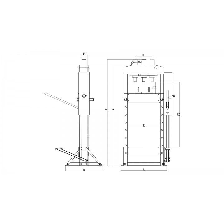 15TON SHOP PRESS