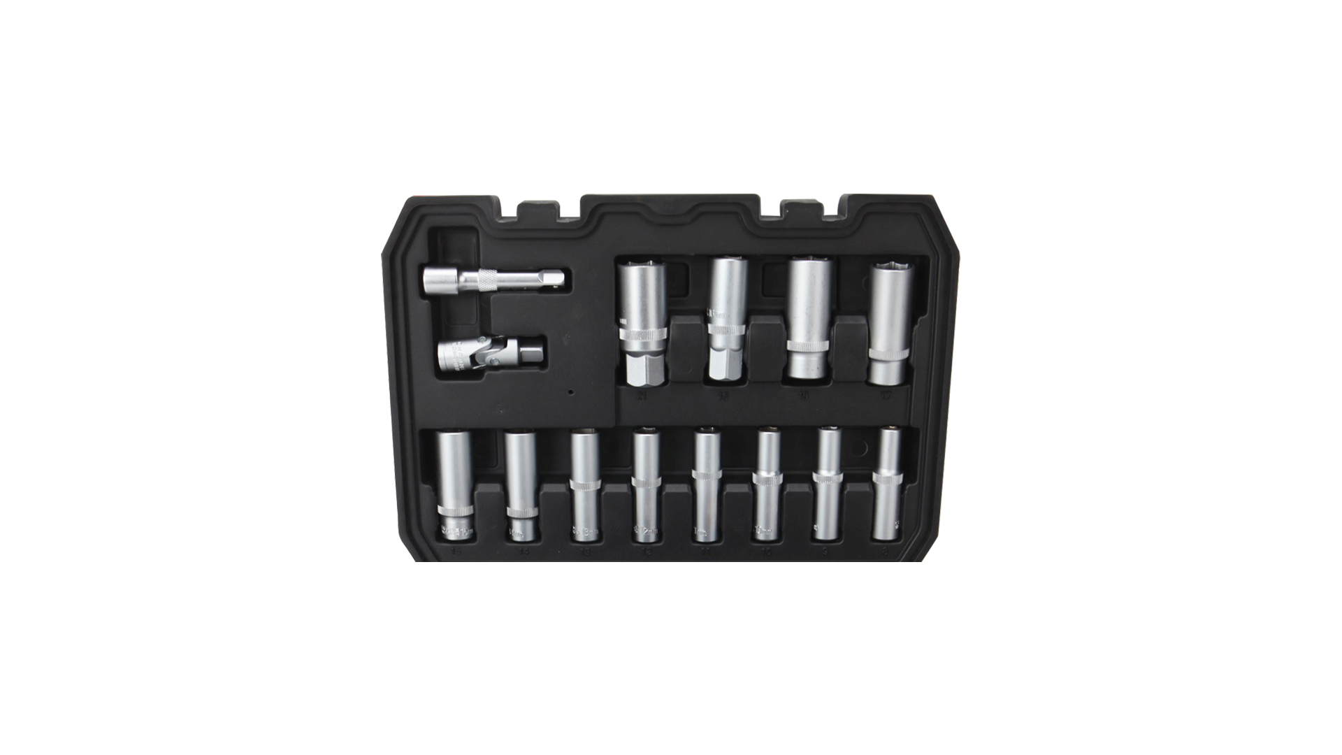 JOGO CHAVES CAIXA 35PCS 3/8"