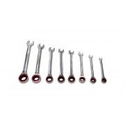 8PC GEARLESS RATCHET WRENCH SET