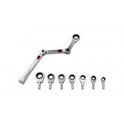 9PCS EXTREME ACCESS RATCHETING WRENCH(METRIC)