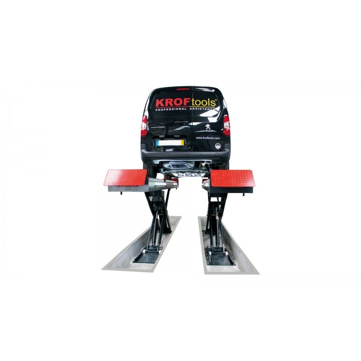 ELEVADOR DUPLA TESOURA P/ ALINHAMENTO C/ LED 3,5T