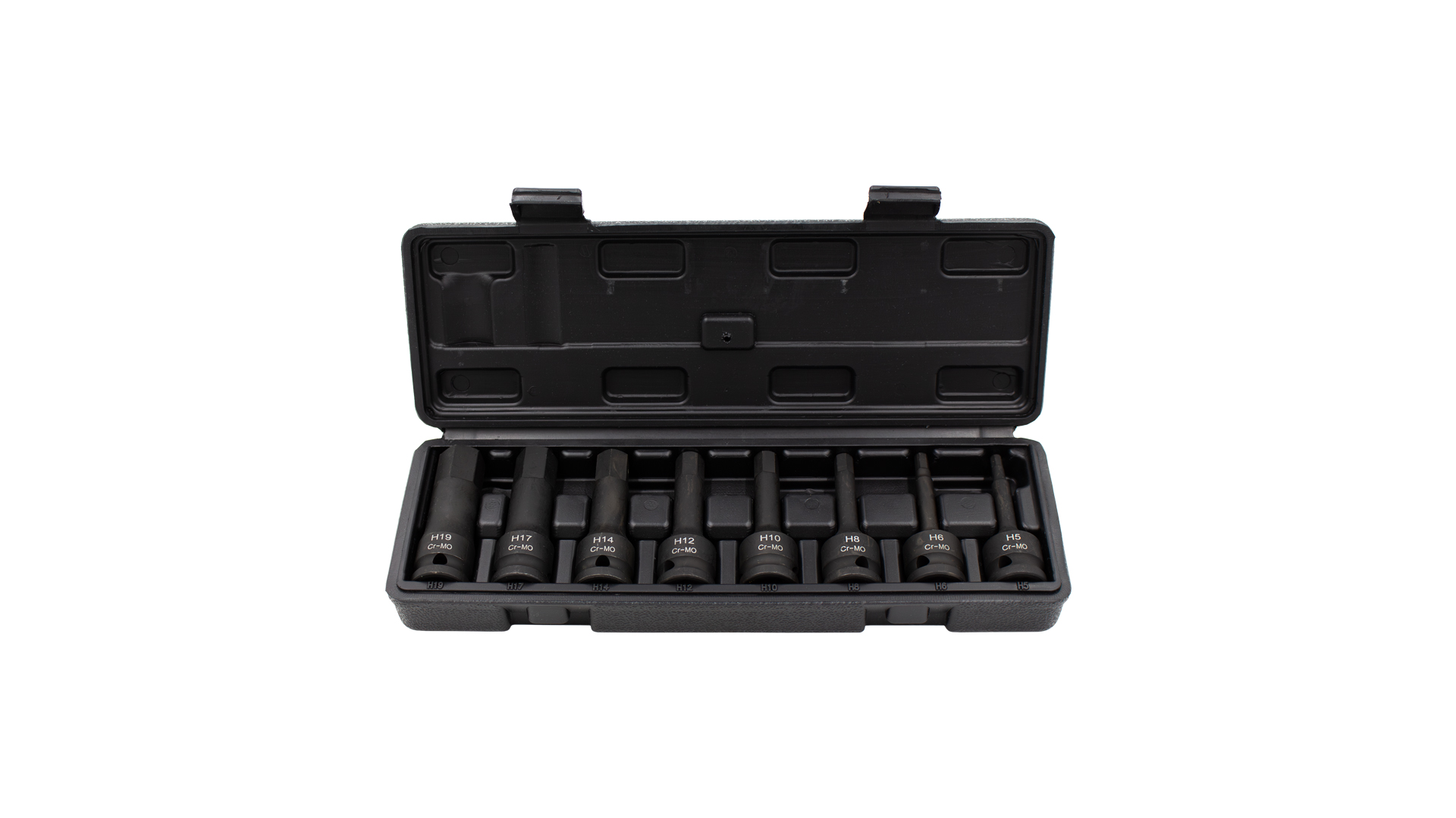 JOGO 8 CHAVES IMPACTO HEX. 5-19mm