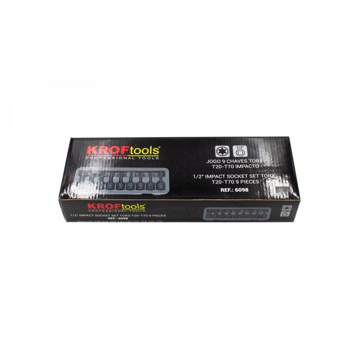 JUEGO LLAVES TORX IMPACTO T20-T70 9PZS