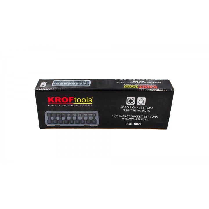 JUEGO LLAVES TORX IMPACTO T20-T70 9PZS