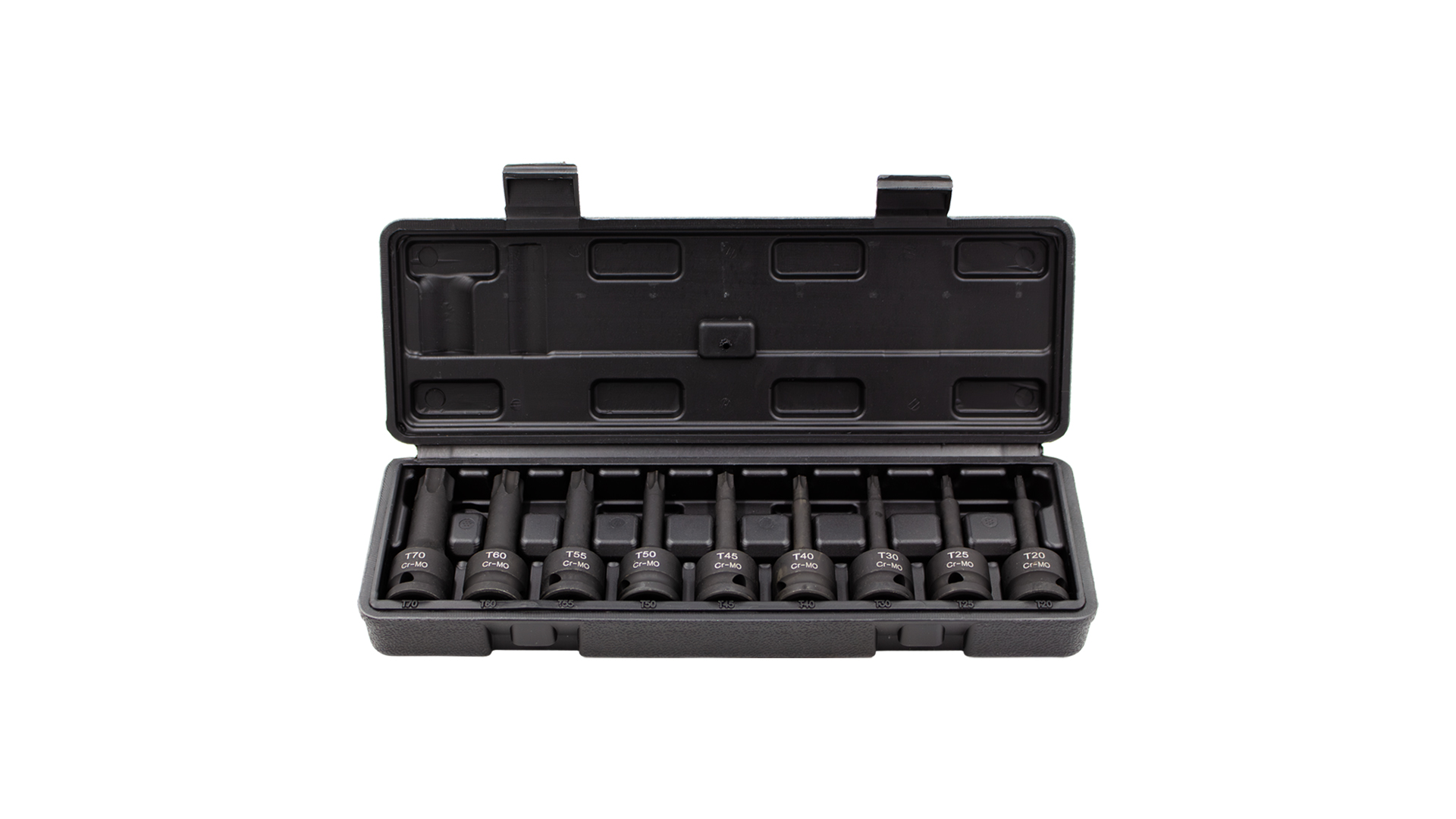 JOGO 9 CHAVES TORX T20-T70 IMPACTO