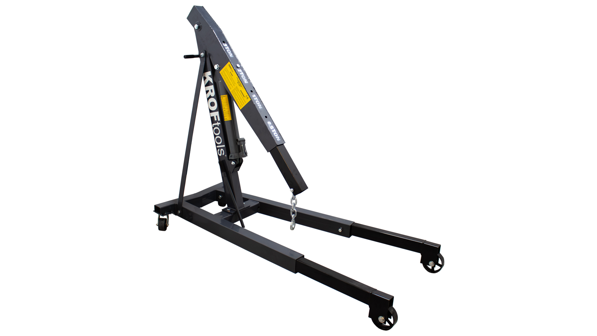 GRUA DESDOBRÁVEL HIDRÁULICA 3TON