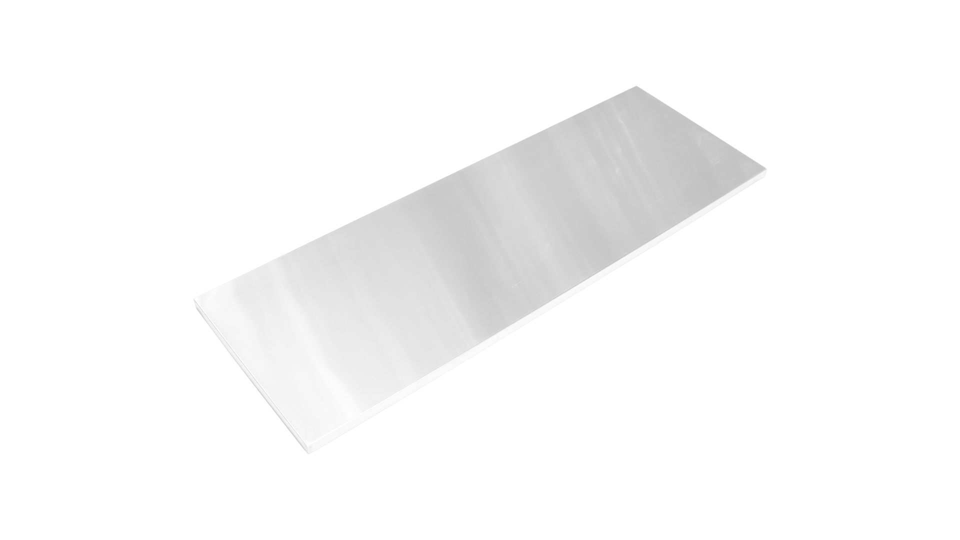 PIANO DI LAVORO IN ACCIAIO INOX - 2 DIMENSIONI DEL MOBILE INFERIORE