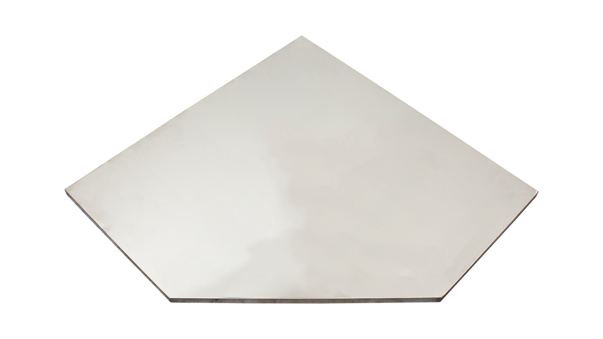 PIANO DI LAVORO ANGOLARE IN ACCIAIO INOX