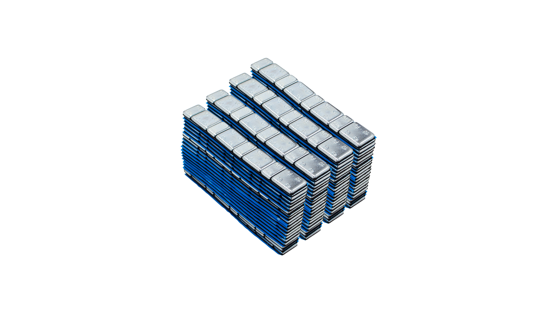 CONTRAPESA ADHESIVA ZINC (5+10)g*4 100PZS