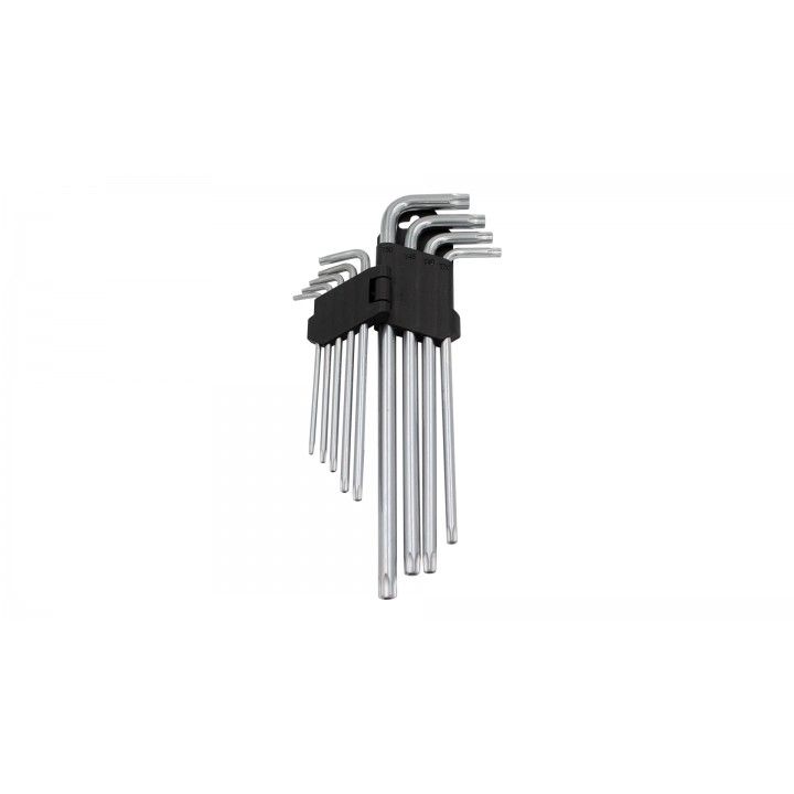 JUEGO LLAVES TORX LARGAS T10-T50 9PZS