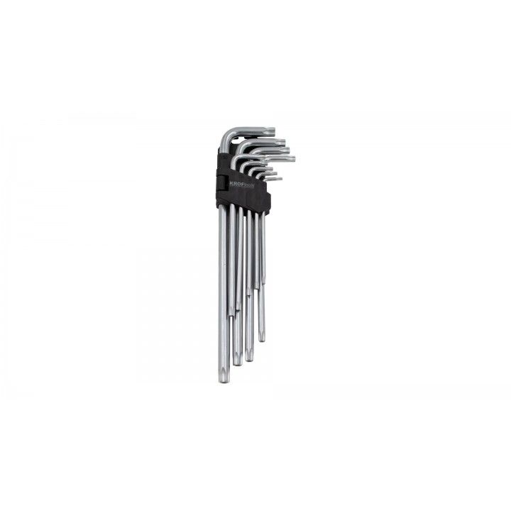 JUEGO LLAVES TORX LARGAS T10-T50 9PZS