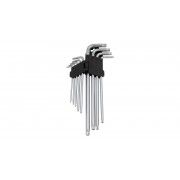 JUEGO LLAVES TORX LARGAS T10-T50 9PZS