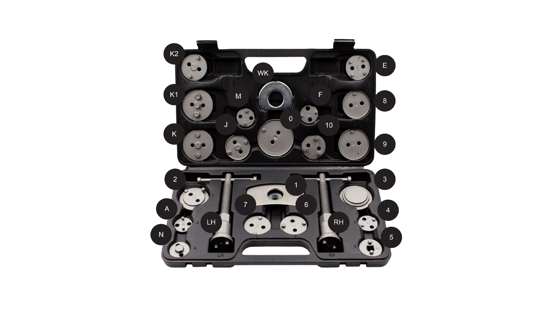 BRAKE CALIPER KIT 24PCS