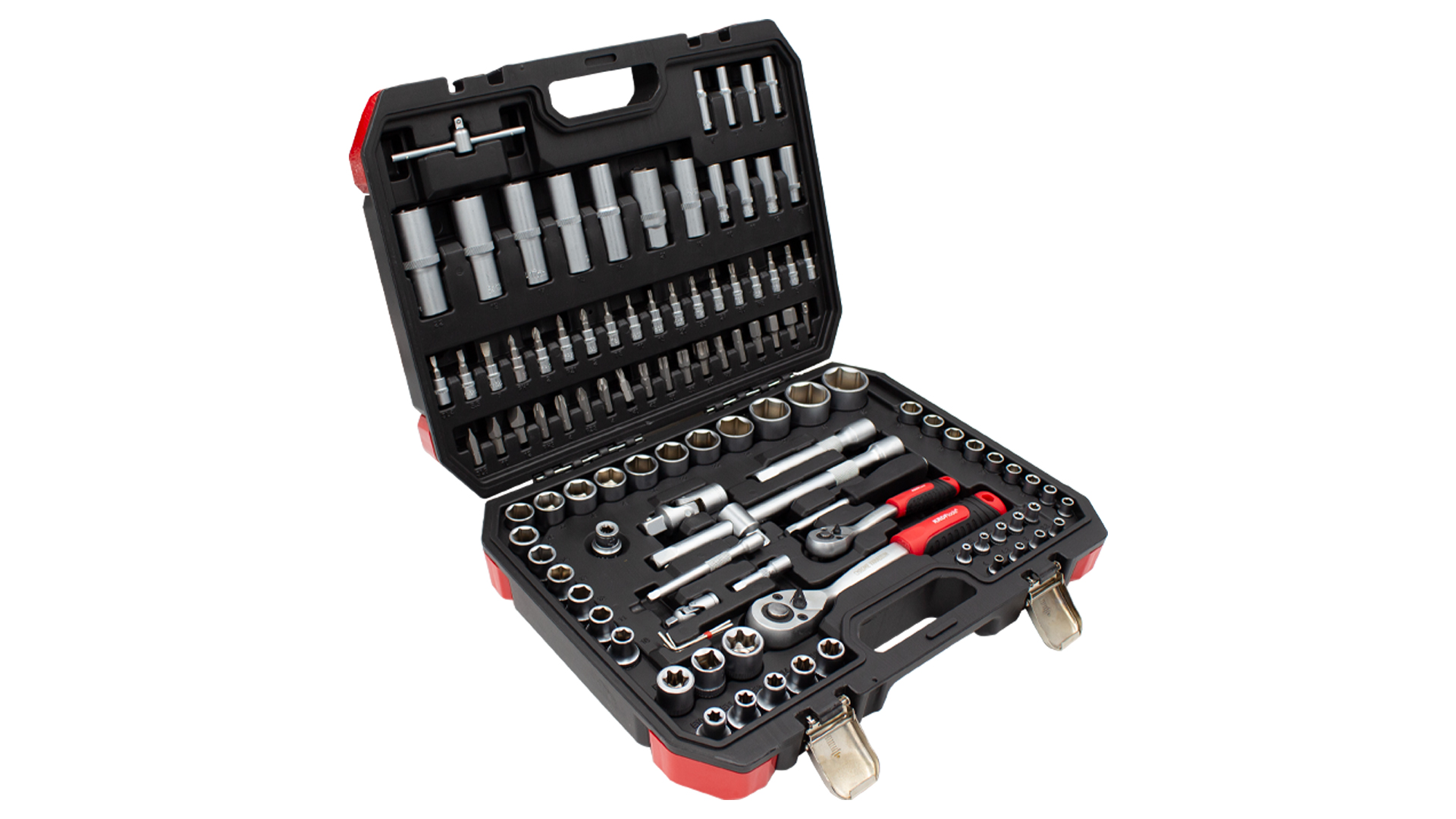 JOGO CHAVES DE CAIXA 110PCS 1/4"-1/2"