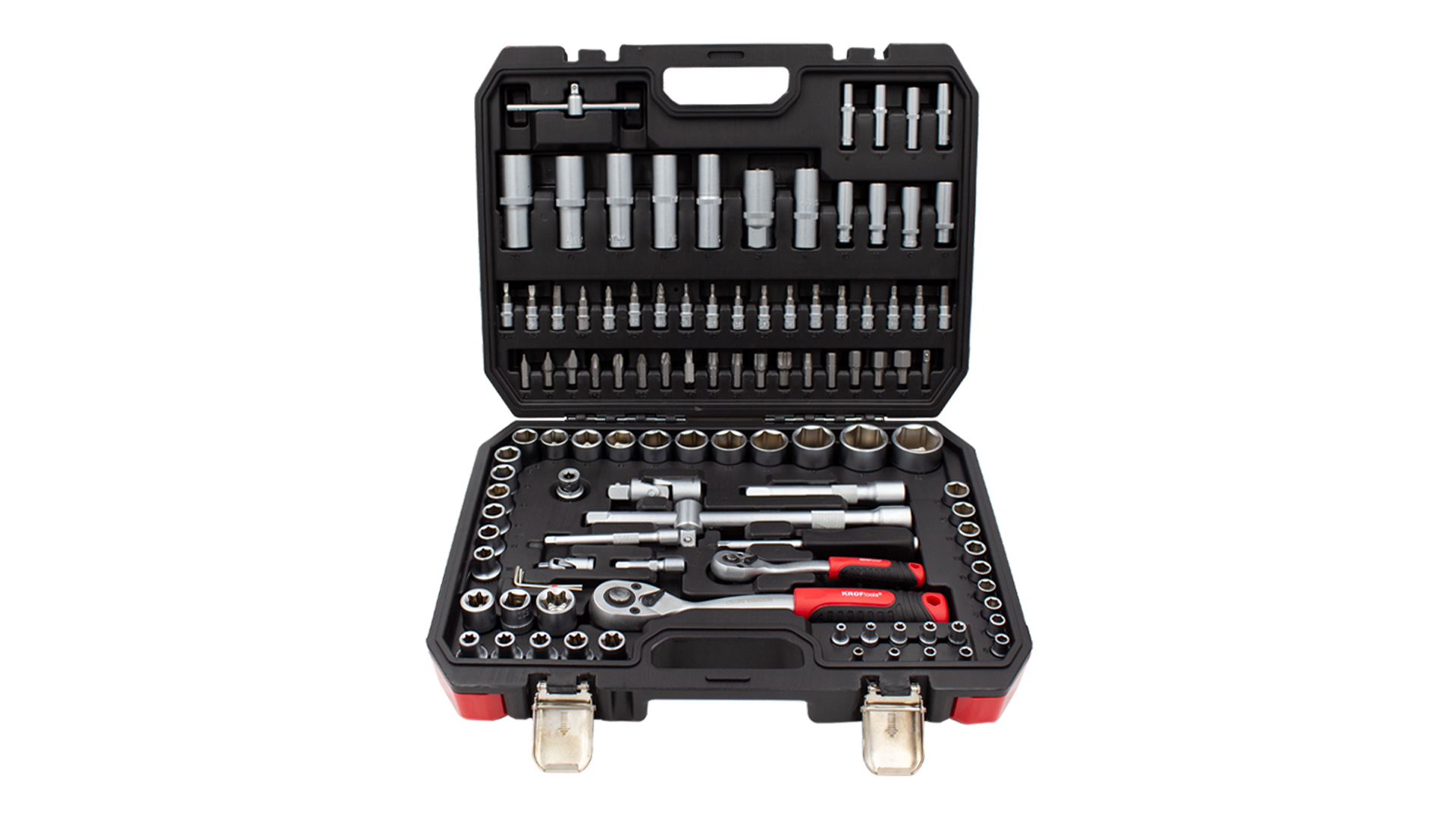 JOGO CHAVES DE CAIXA 110PCS 1/4"-1/2"