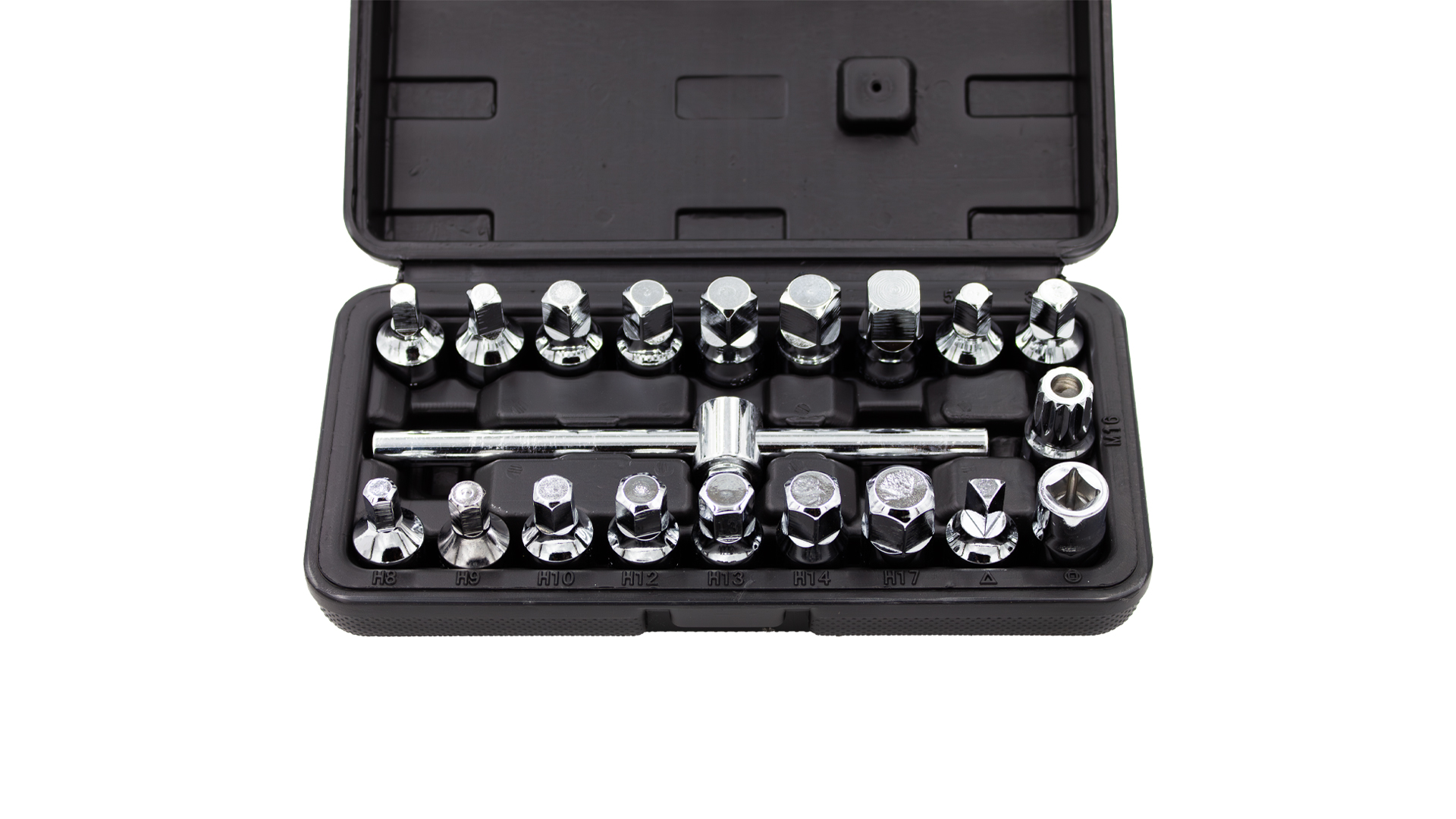 SET DI CHIAVI PER TAPPI DELL´OLIO DA 20 PEZZI