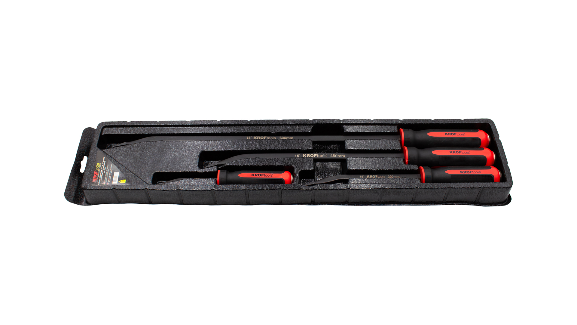 PRY BAR SET 4PCS REINFORCED