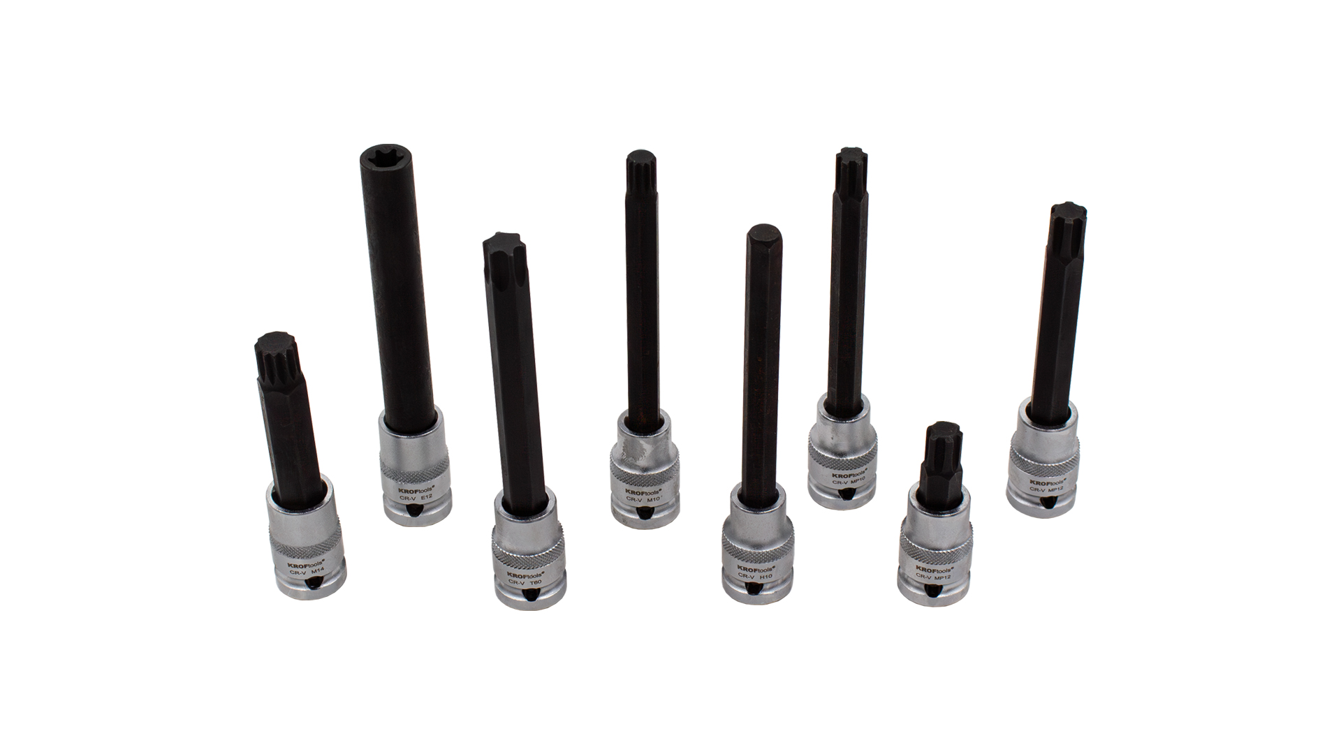 JEU 8 EMBOUTS 1/2" SPÉCIAUX POUR CULASSE