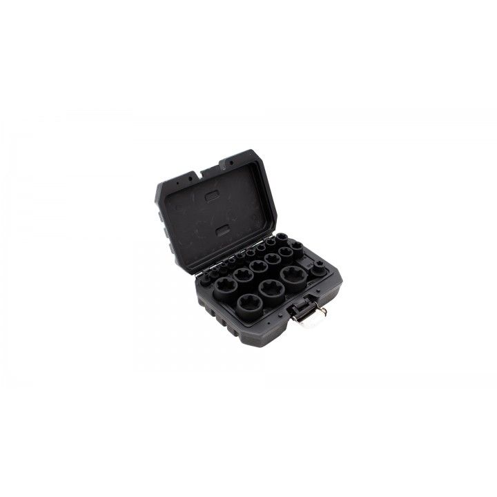 KIT DE VASOS TORX PLUS EXTERNOS DE 19 PIEZAS