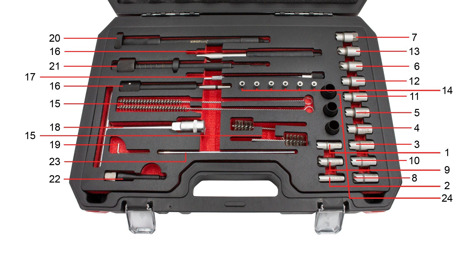 JOGO COMPLETO CORTANTES PARA INJETORES