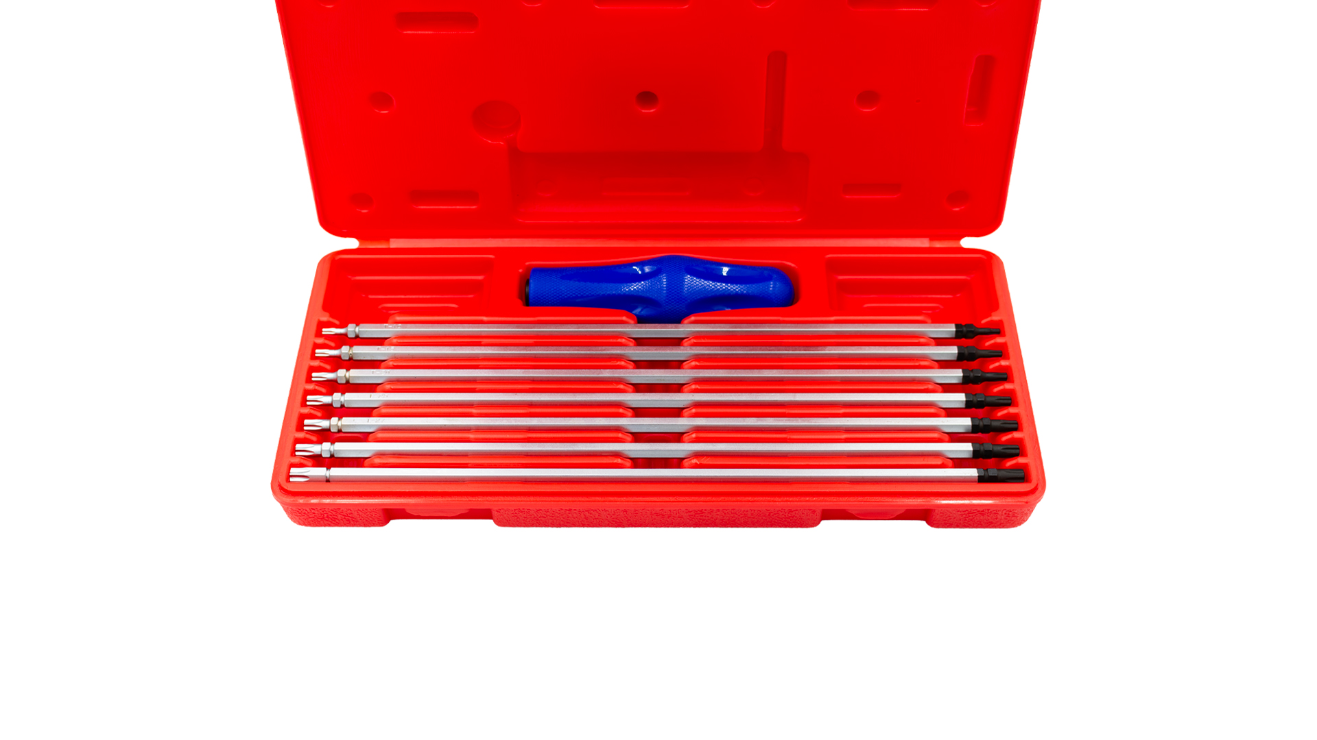 JUEGO 8 DESTORNILLADORES TORX 5PT-6PT