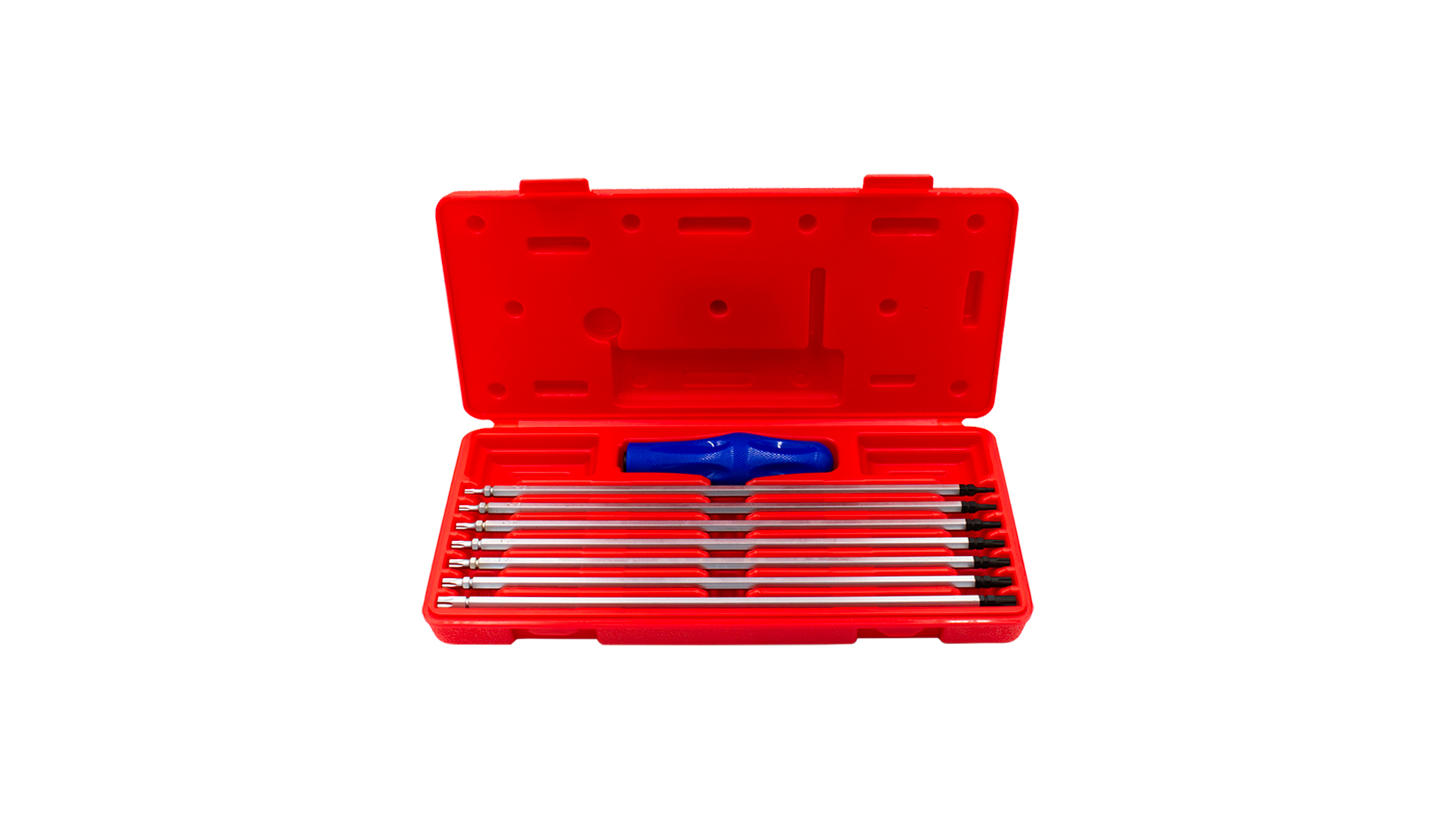 JUEGO 8 DESTORNILLADORES TORX 5PT-6PT