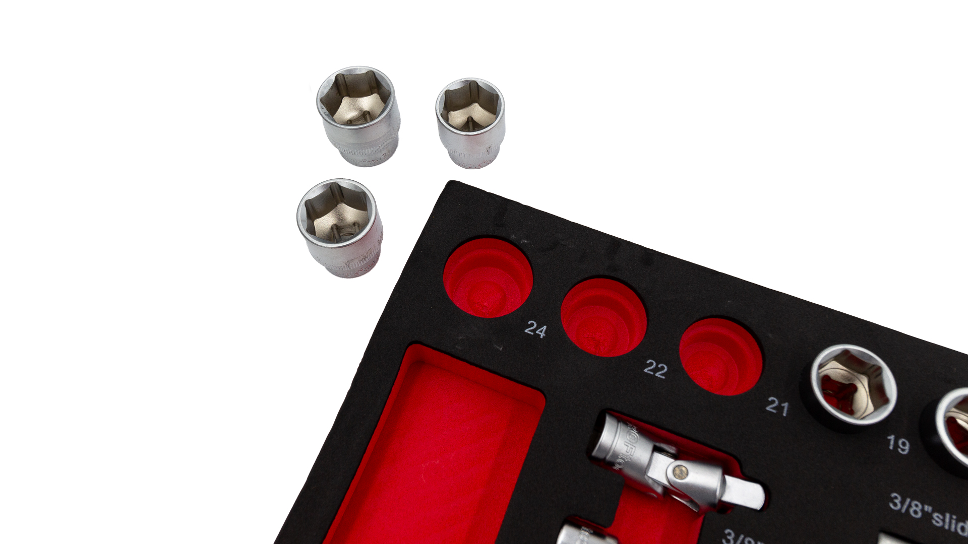 3/8” SET DI CUSCINETTI 8-24MM 20PCS