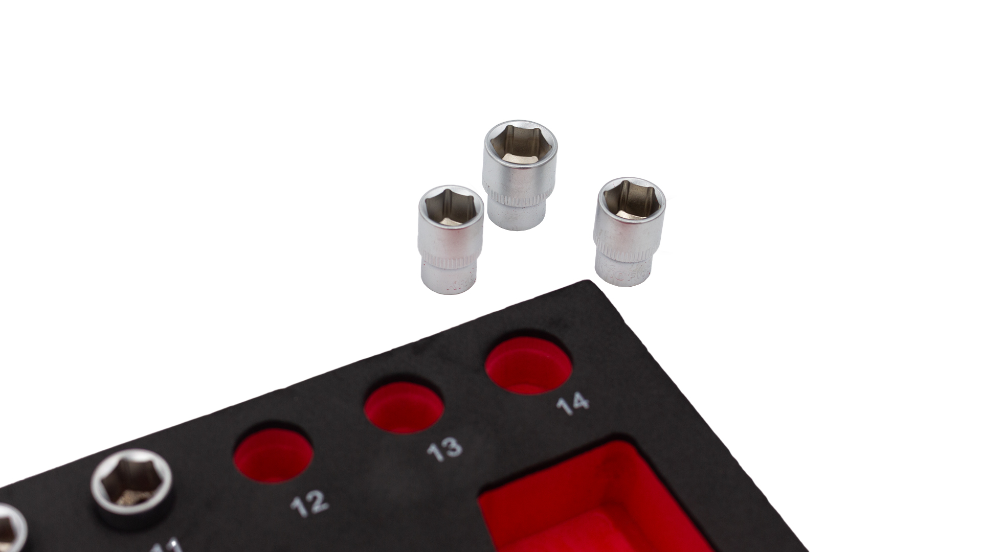 SET DI CHIAVI A BUSSOLA DA 1/4” 19 PZ