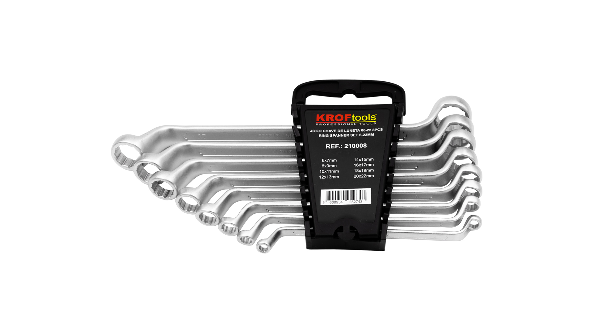 RING SPANNER SET 6-22MM