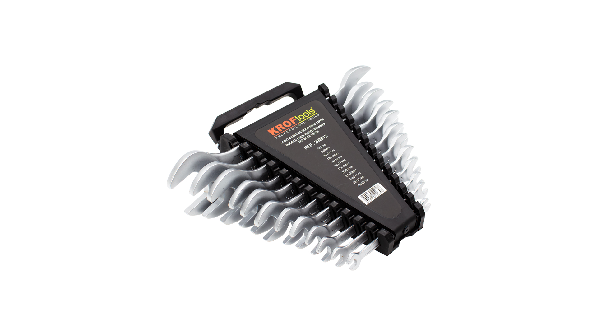 DOUBLE OPEN ENDED SPANNER SET 06-32 12PCS