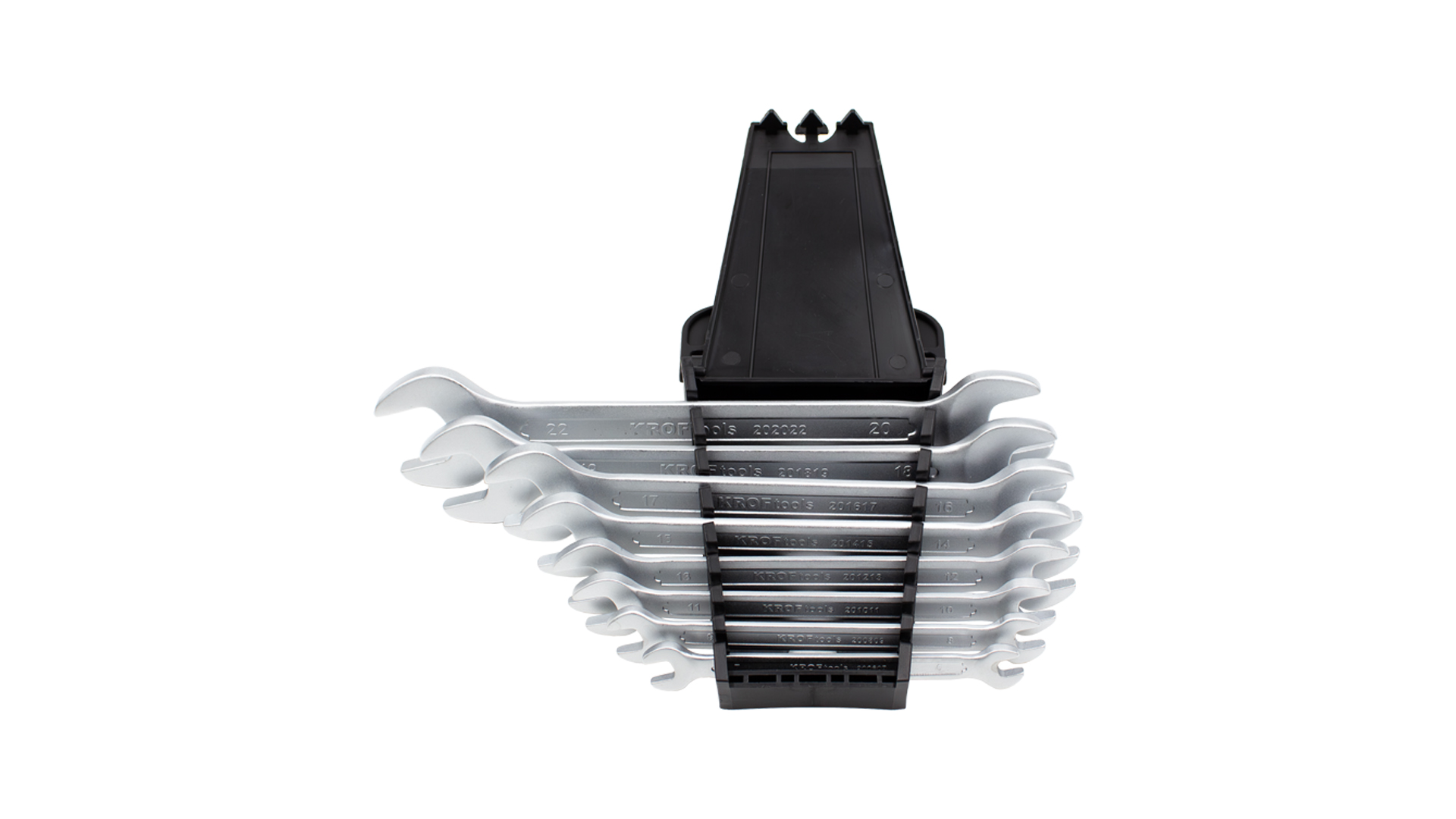 DOUBLE OPEN ENDED SPANNER SET 06-22 8PCS