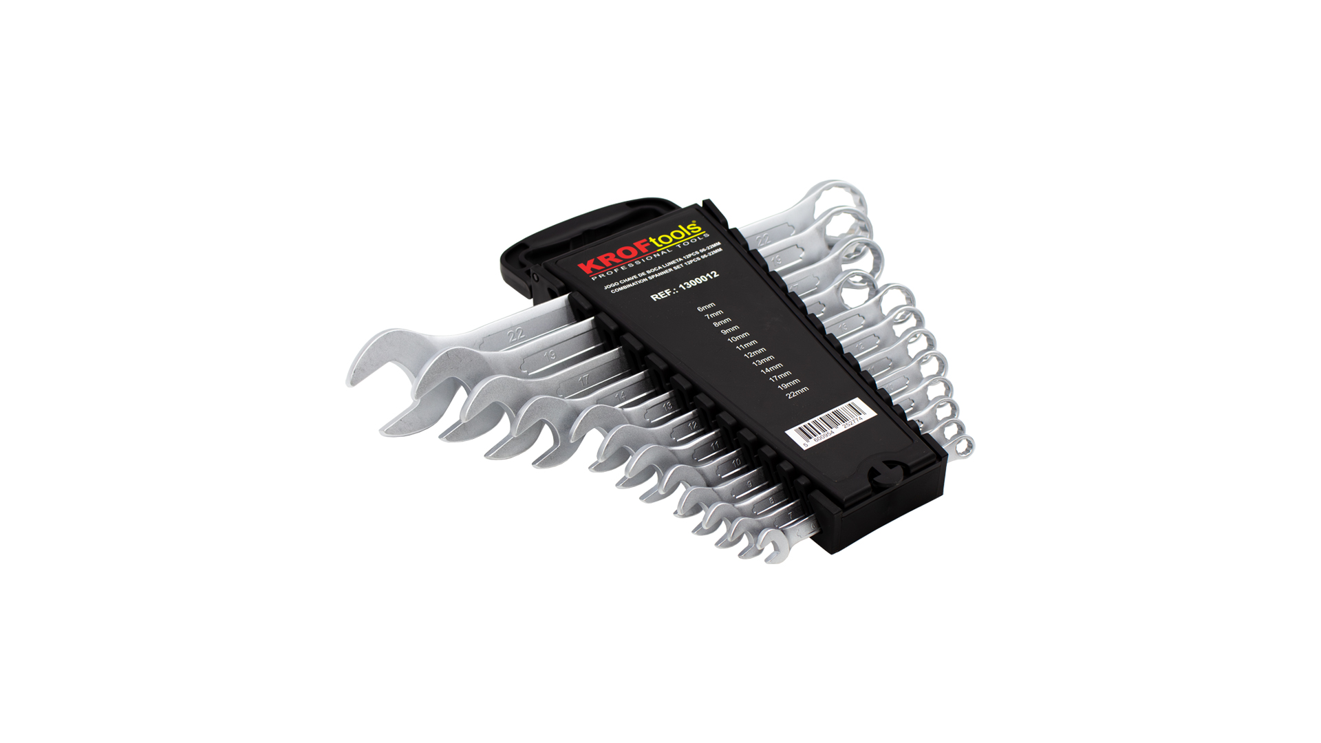 COMBINATION SPANNER SET 12PCS 06-22MM