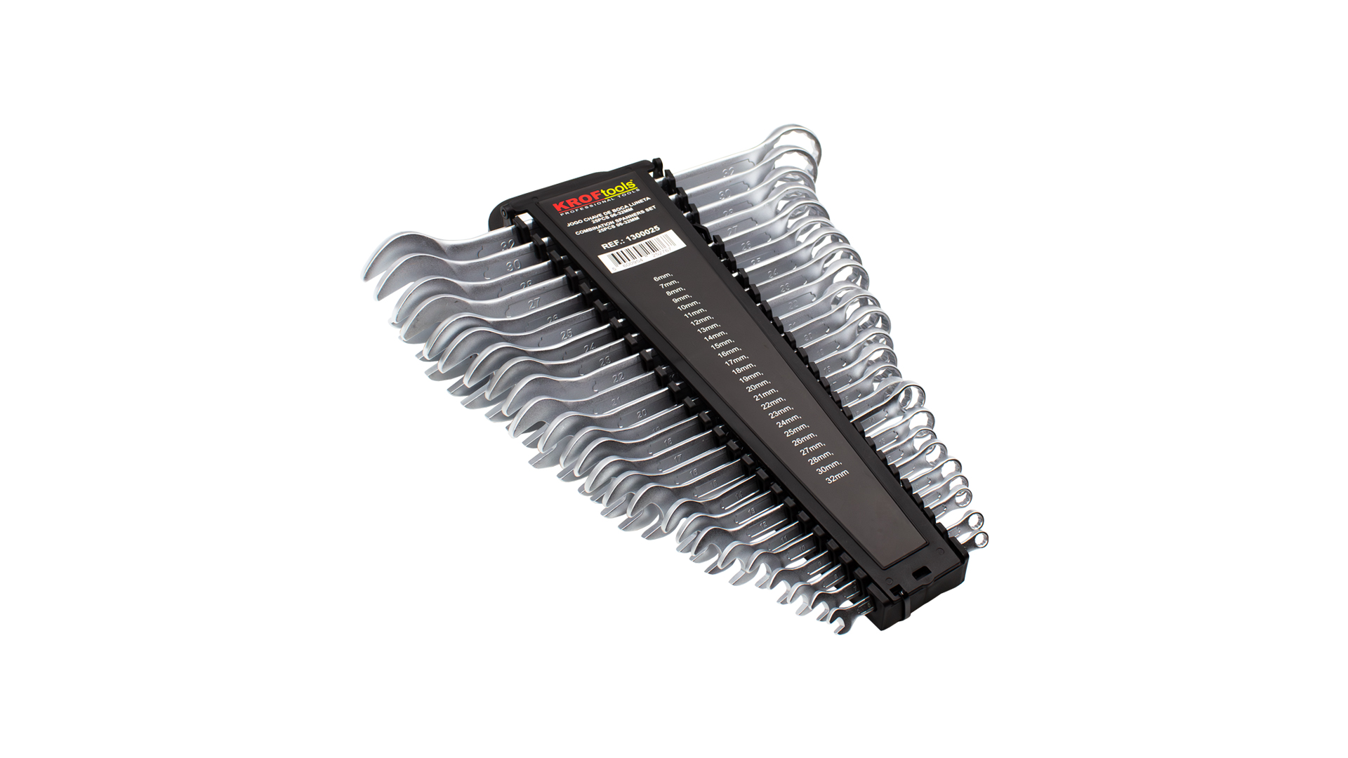 JUEGO 25 LLAVES COMBINADAS 6-32MM