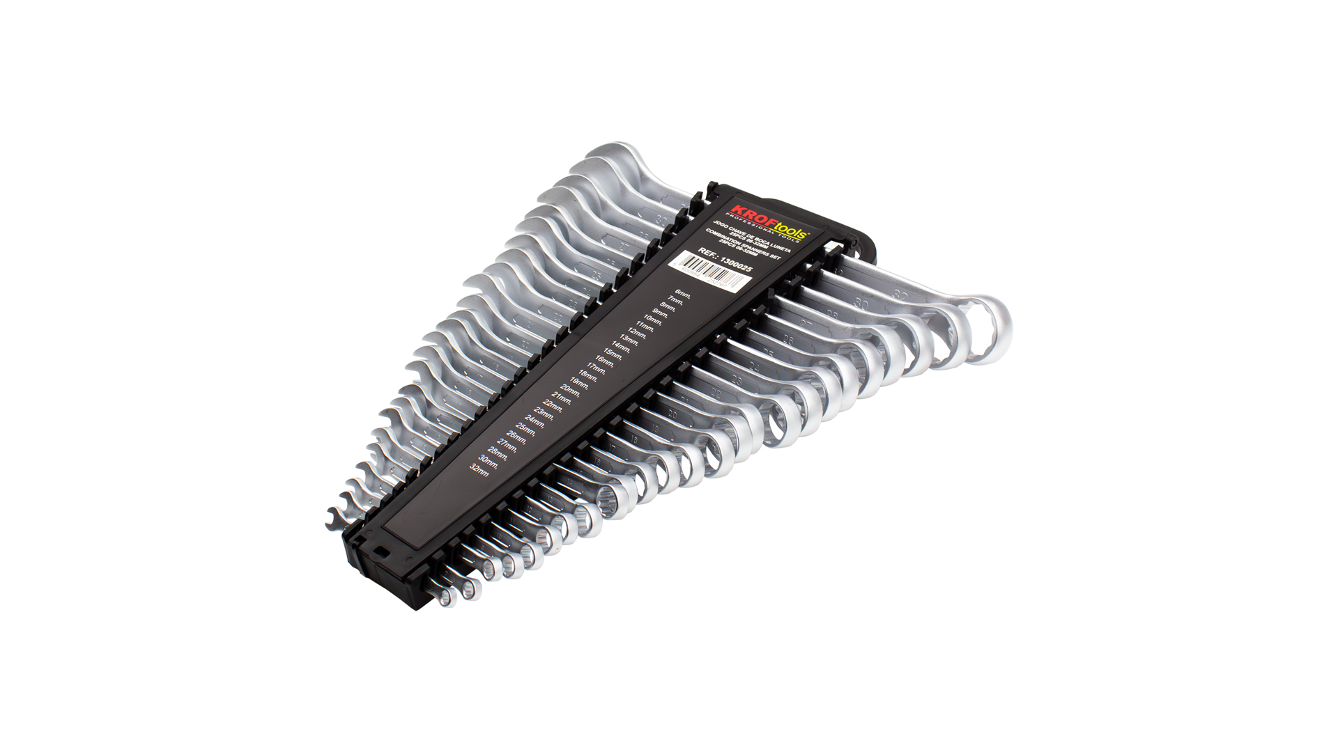 JUEGO 25 LLAVES COMBINADAS 6-32MM