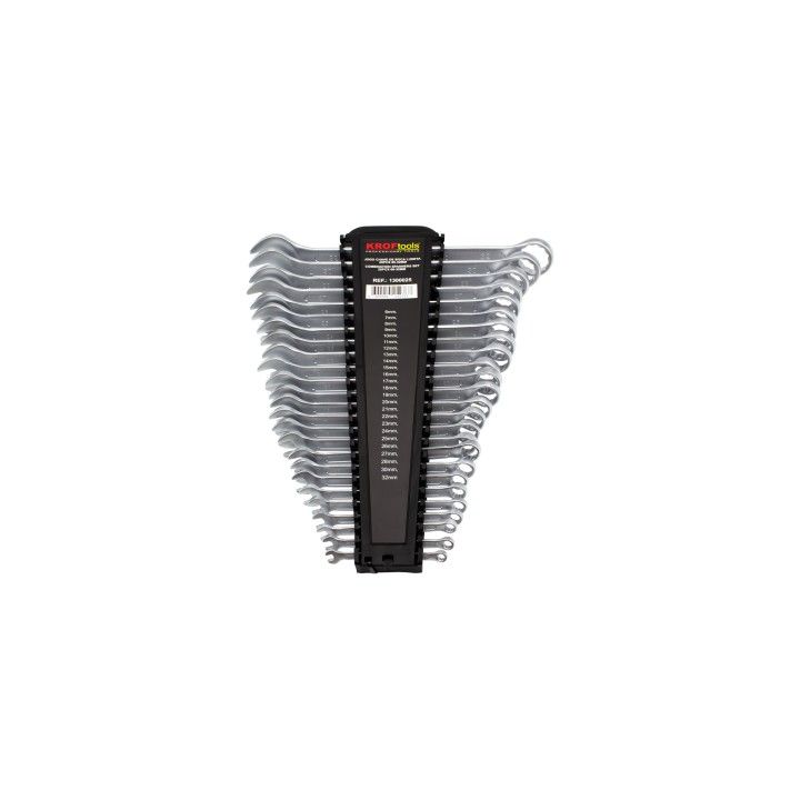 JOGO CHAVE DE BOCA LUNETA 25PCS 06-32MM