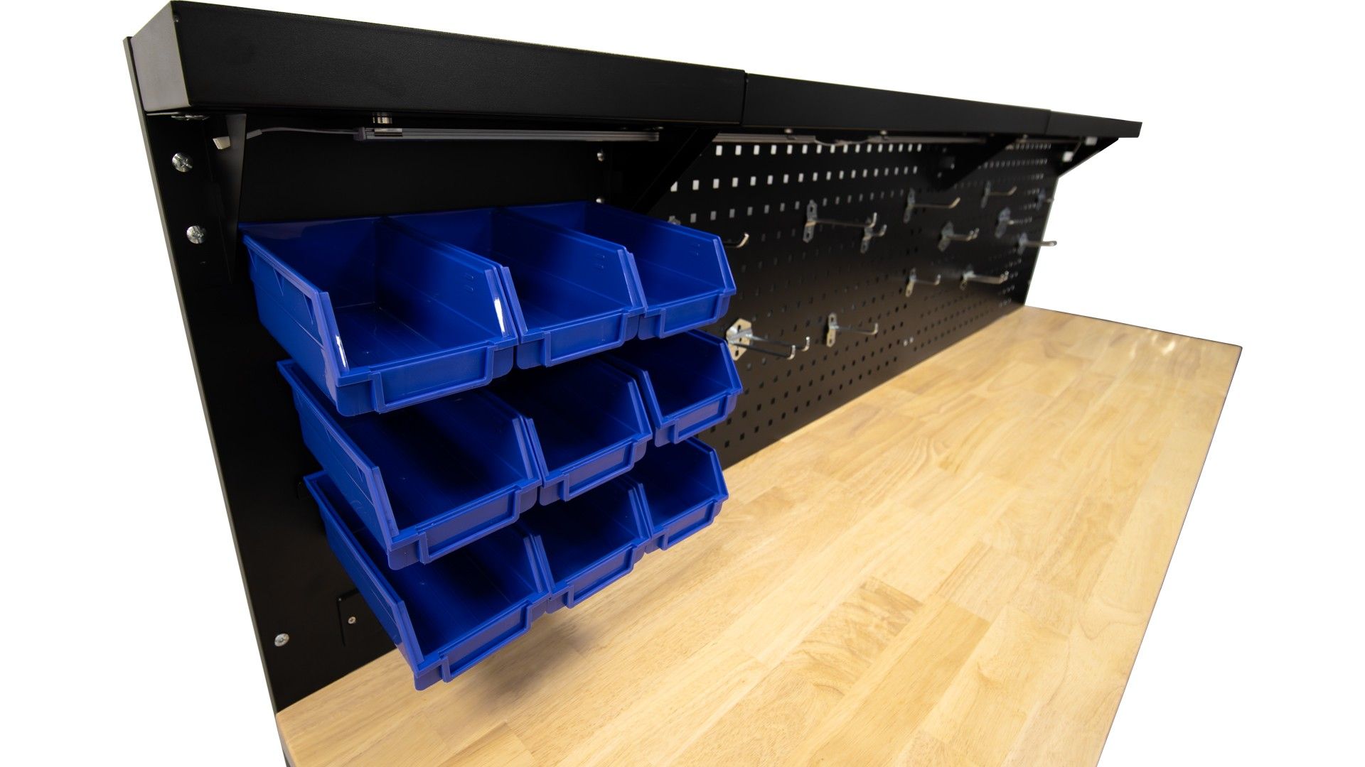 CARRELLO PORTAUTENSILI DA 84” CON LED E PRESA ELETTRICA