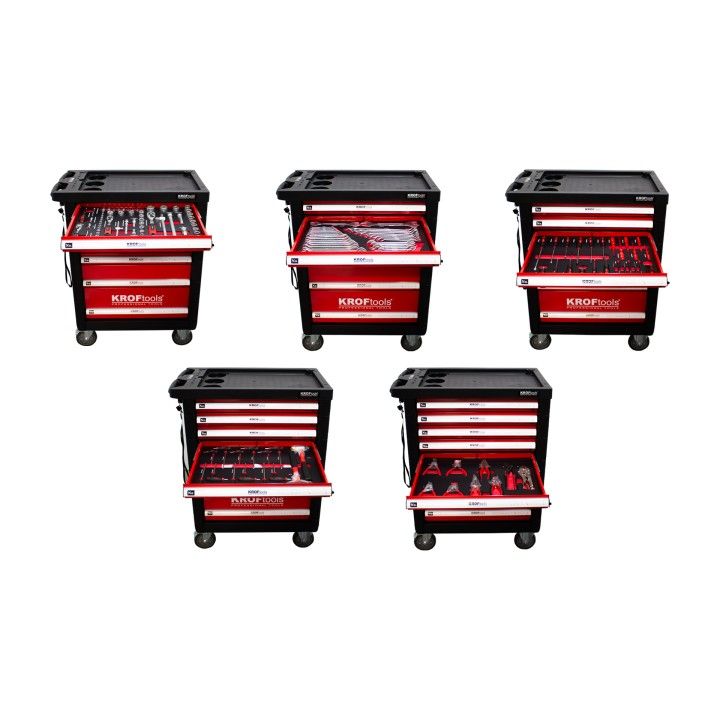 CARRO FERRAMENTA 7 GAVETAS 160PCS