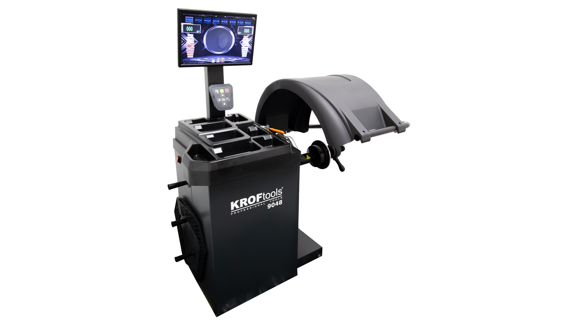 MÁQUINA CALIBRAR RODAS AUTOMÁTICO 10"- 24" C/ LASER e LCD 21"