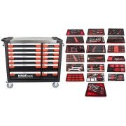 TOOL CABINET 14 DRAWERS 327 pcs