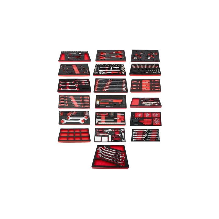 TOOL CABINET 14 DRAWERS 327 pcs