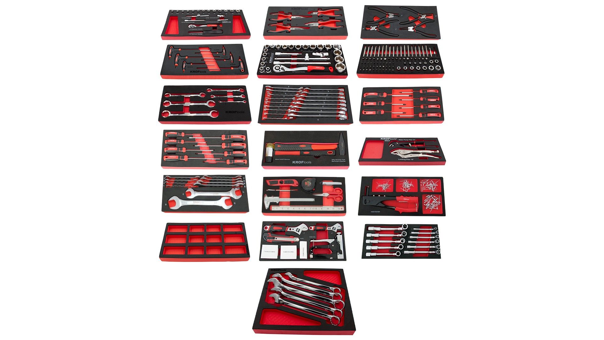 CARRO HERRAMIENTAS 14 CAJONES 327 PIEZAS