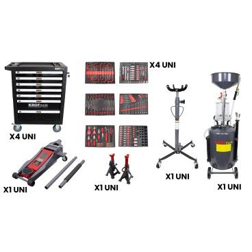 KIT GARAGE 2025 N4 - BLACK CABINET