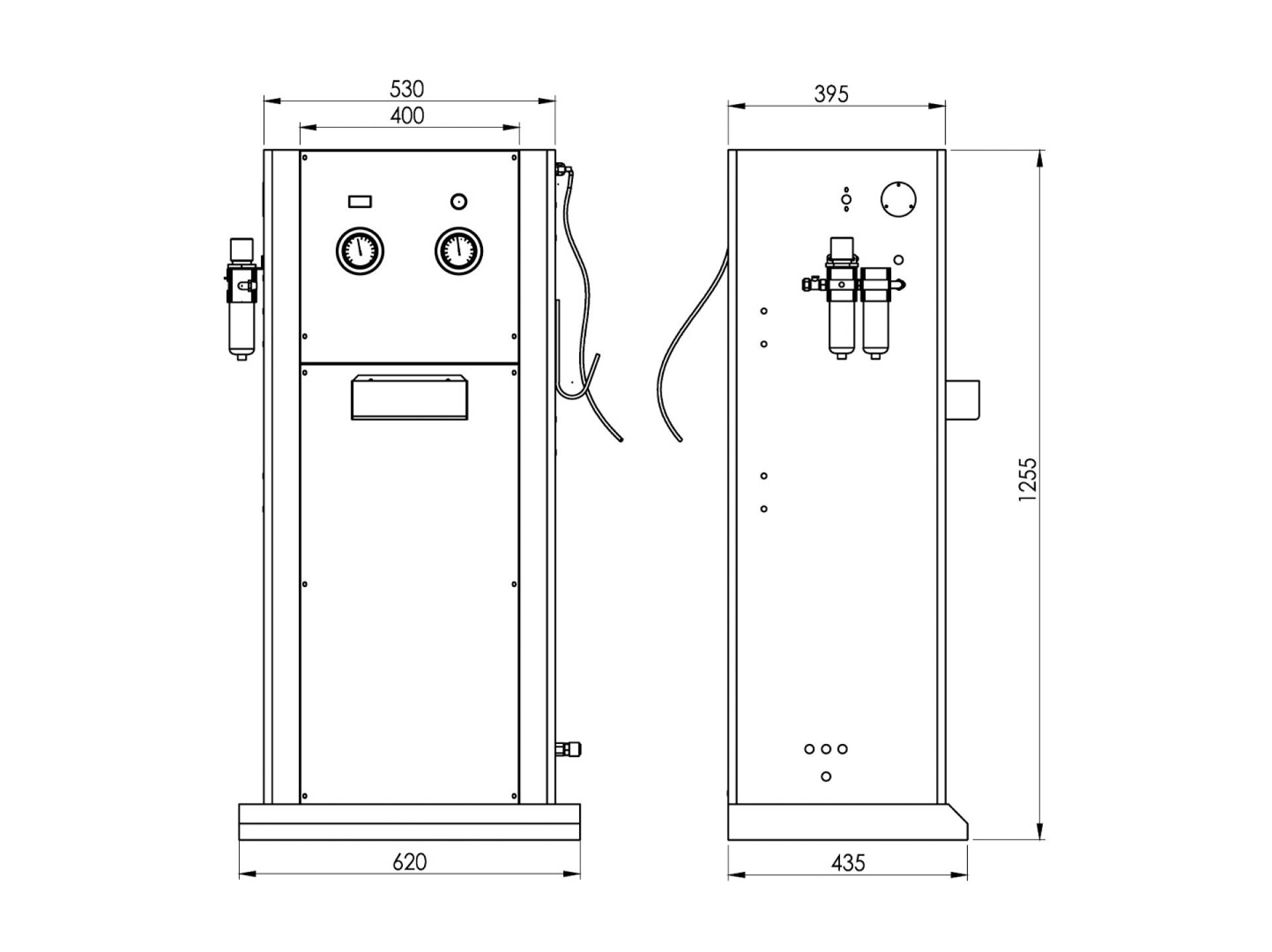 MÁQUINA NITROGÉNIO PARA PNEUS