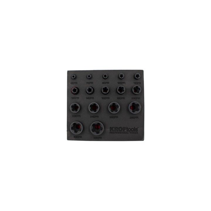 KIT DE VASOS TORX PLUS EXTERNOS DE 16 PIEZAS 5PT EP6-EP32