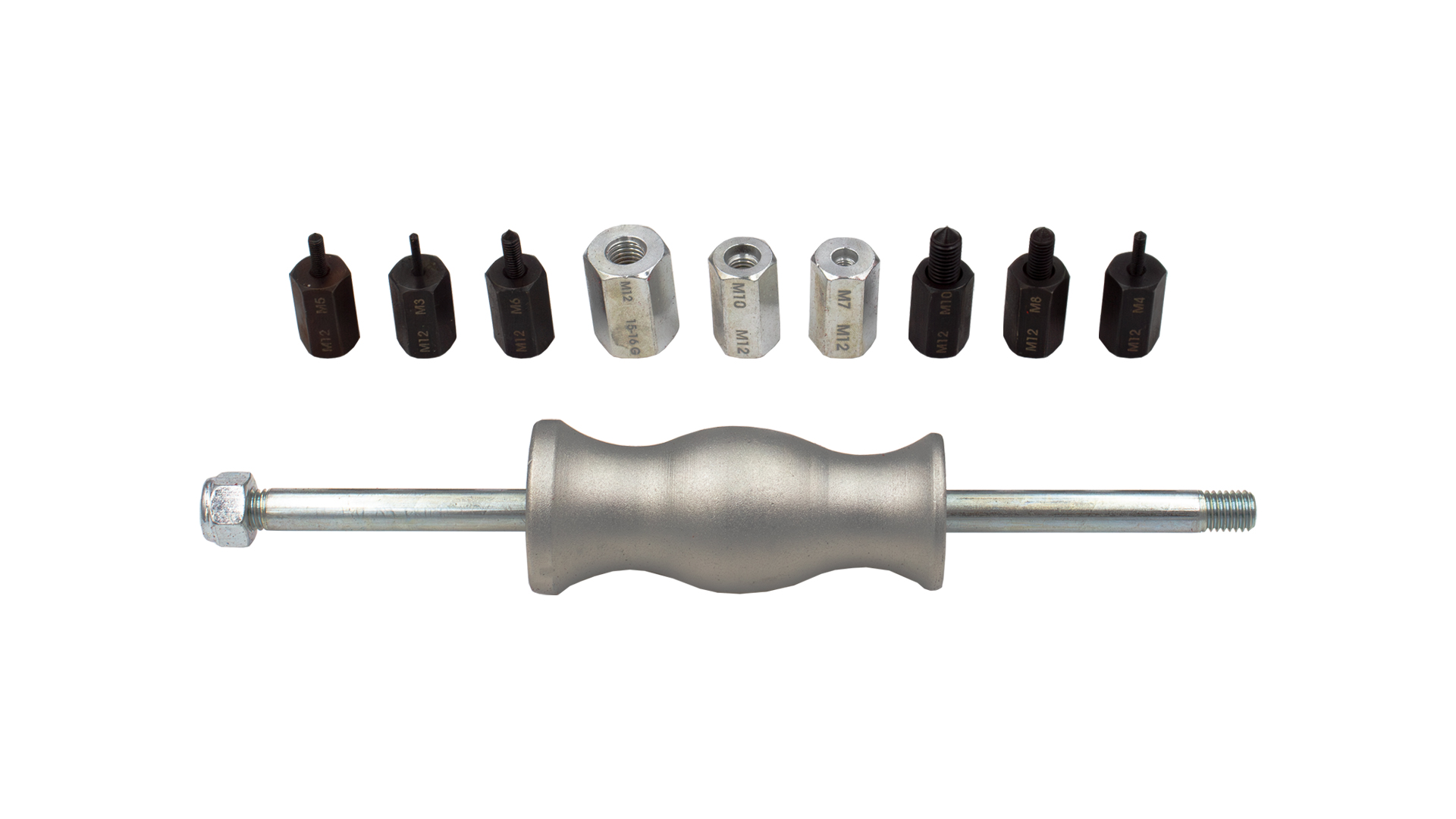 10PCS SLIDE HAMMER SET WITH ADAPTORS