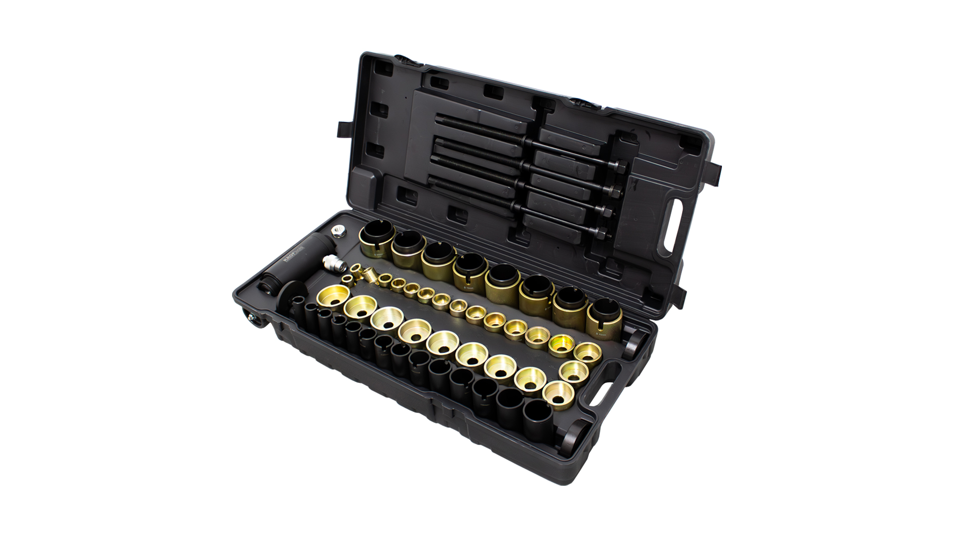 JOGO 63PCS SACAR / COLOCAR ROLAMENTOS E CASQUILHOS HIDRÁULICO