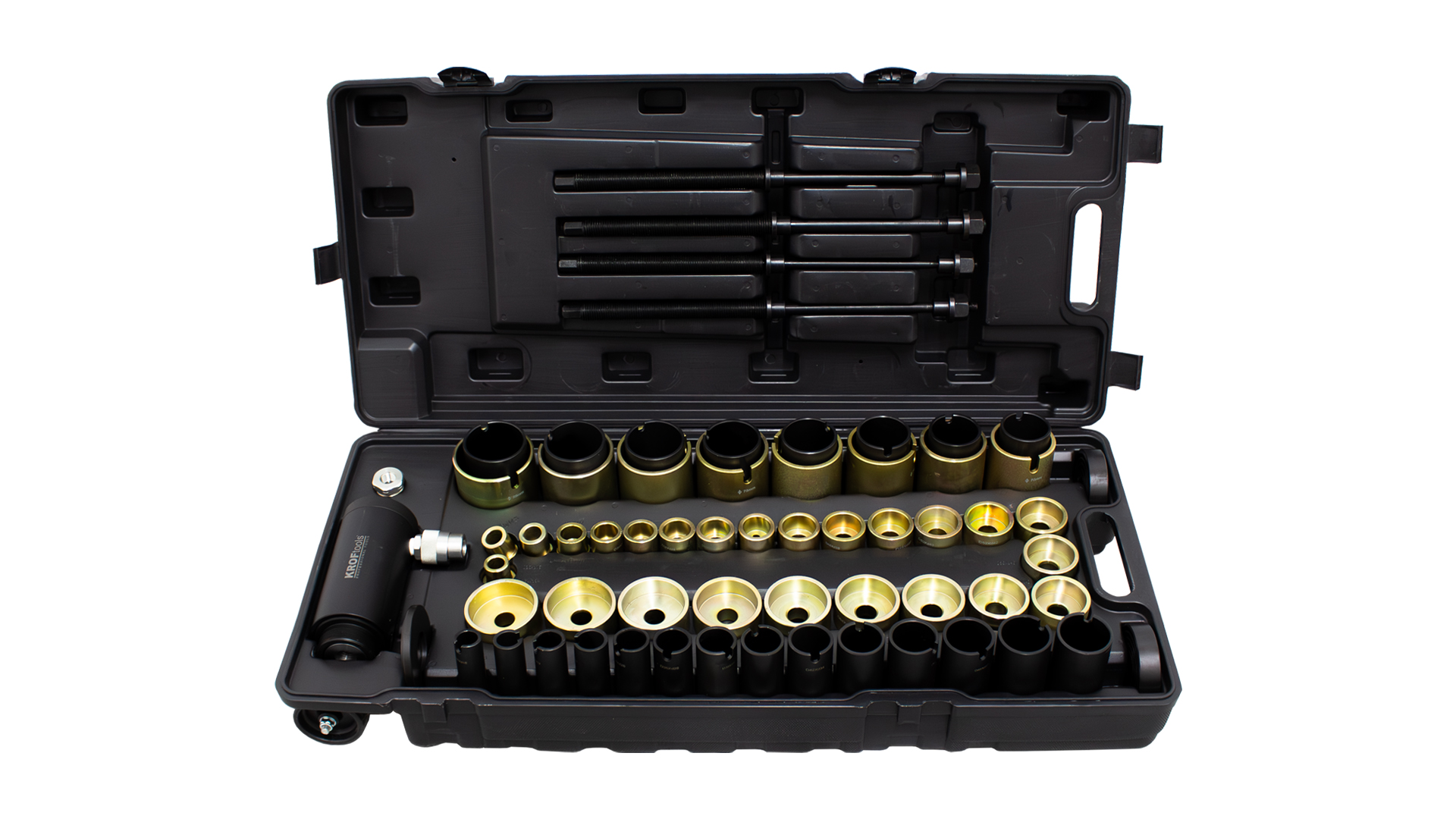 JOGO 63PCS SACAR / COLOCAR ROLAMENTOS E CASQUILHOS HIDRÁULICO