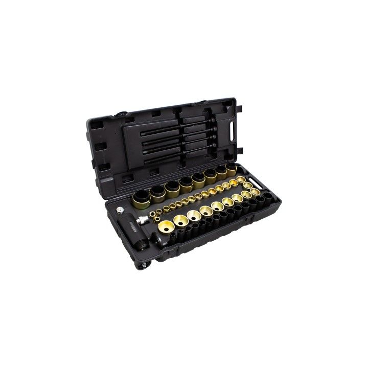 EXTRACTOR / INSTALADOR RODAMIENTOS Y CASQUILLOS 63PZS HIDRULICO