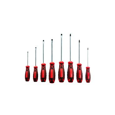 KIT DESTORNILLADORES  PLANO Y PHILIPS 08pcs