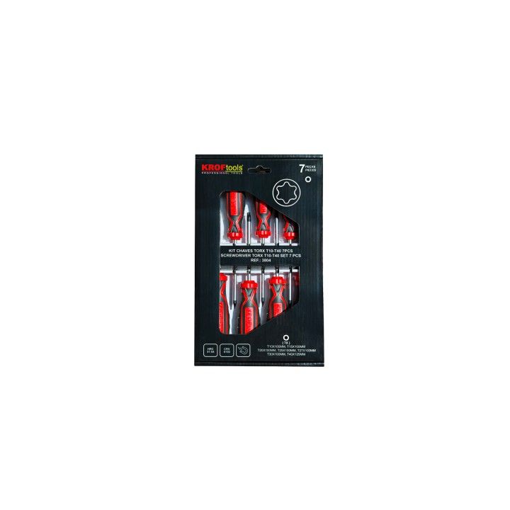 KIT DESTORNILLADORES TORX T10-T40 7 PZS